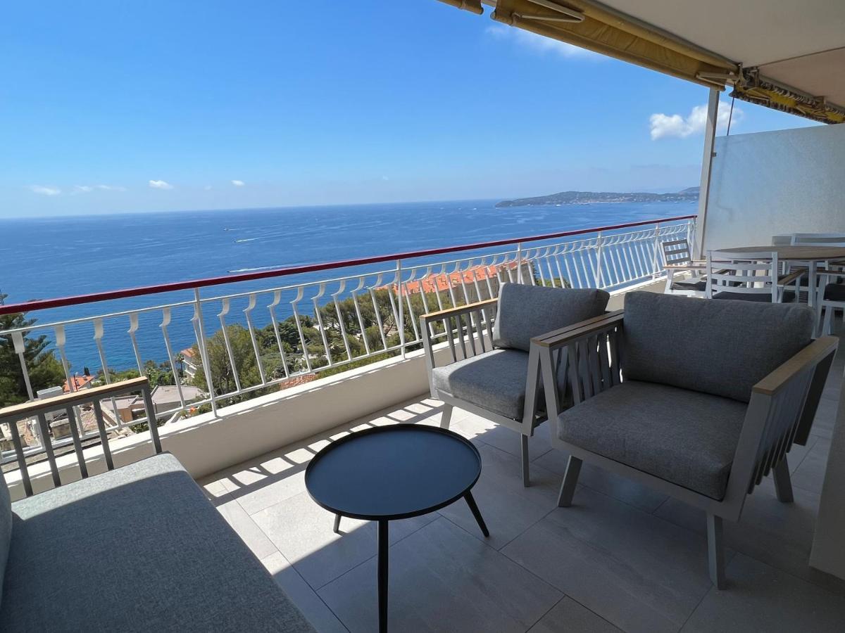 Mybluevista Luxury Panoramic Sea View Apartments Cap D Ail Near Monaco Cap-d'Ail Exteriér fotografie